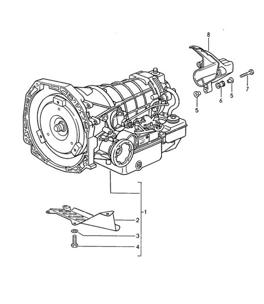 Diagram 320-000 Porsche 971.2 Panamera 4S 2.9L V6 2021-23 
