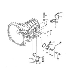 Interruptor selector/tiptronic (modelo: A44.00) 968 1992-95