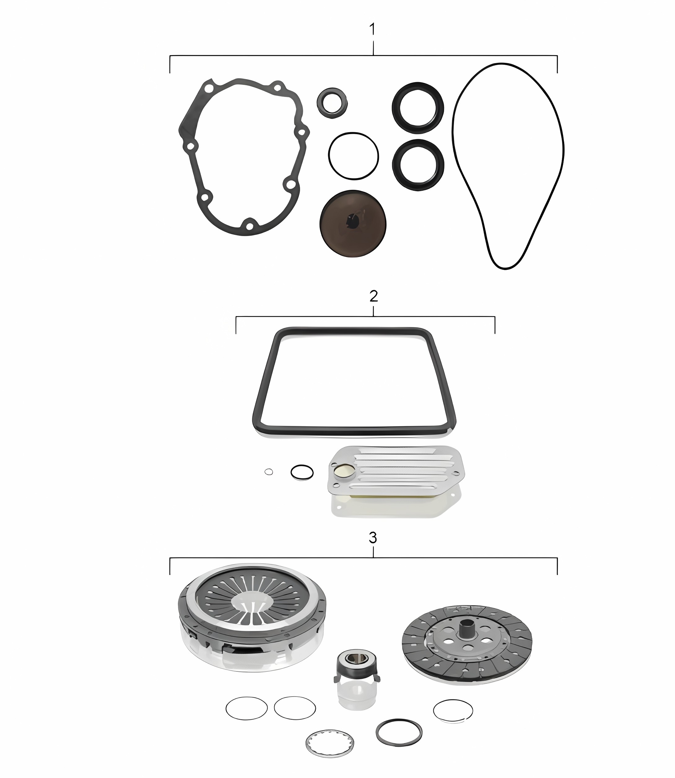 Repair kits / Manual transmission /  Tiptronic (Model: G44.00, A44.00) 968 1992-95