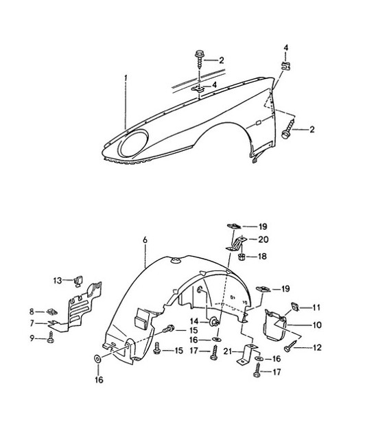 Diagram 801-025 Porsche 9J1.1 Taycan 2020-24 