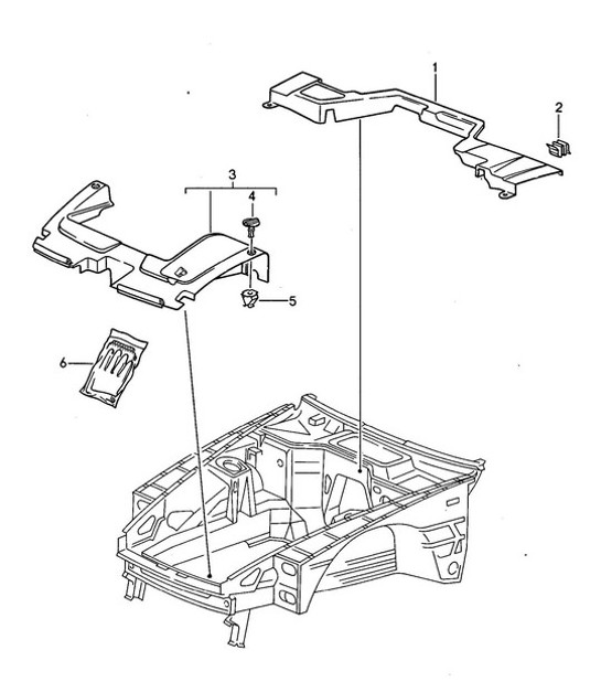 Diagram 801-030 Porsche 971.2 Panamera 4S 2.9L V6 2021-23 