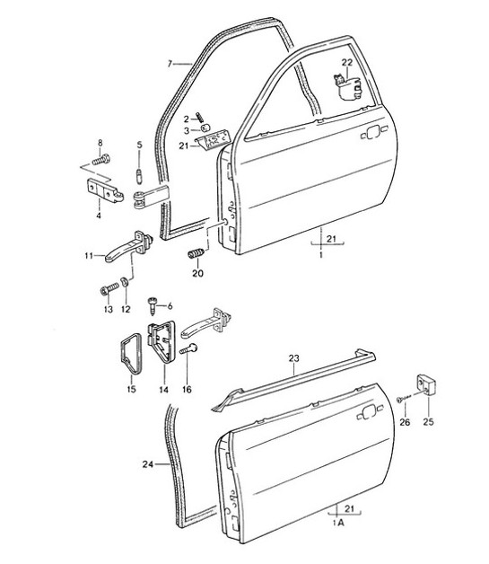 Diagram 804-000 Porsche Boxster 718 (982) 2017>> Body