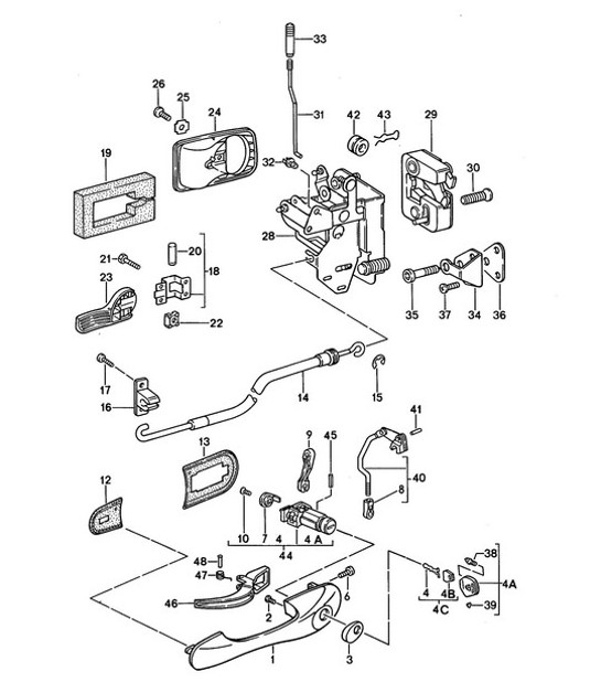 Diagram 804-005 Porsche 968 3.0L 1992-94 Carrozzeria