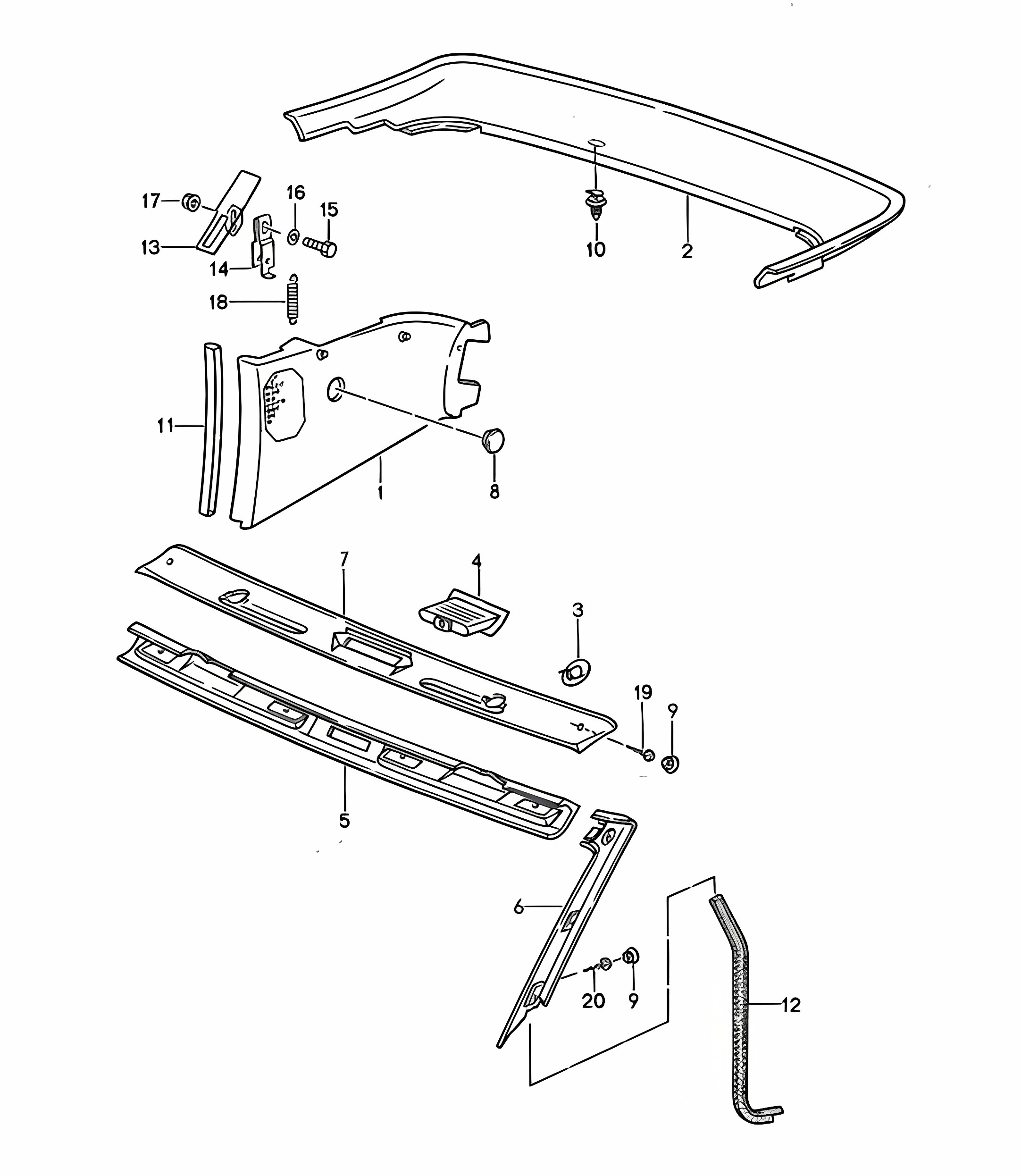 Linings - CABRIO - 968 1992-95