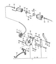 Cabriokapbediening / Elektrisch - CABRIO - 968 1992-95