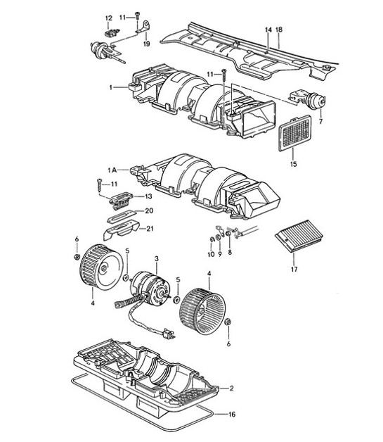 Diagram 813-005 Porsche Boxster 986/987/981 (1997-2016) Body