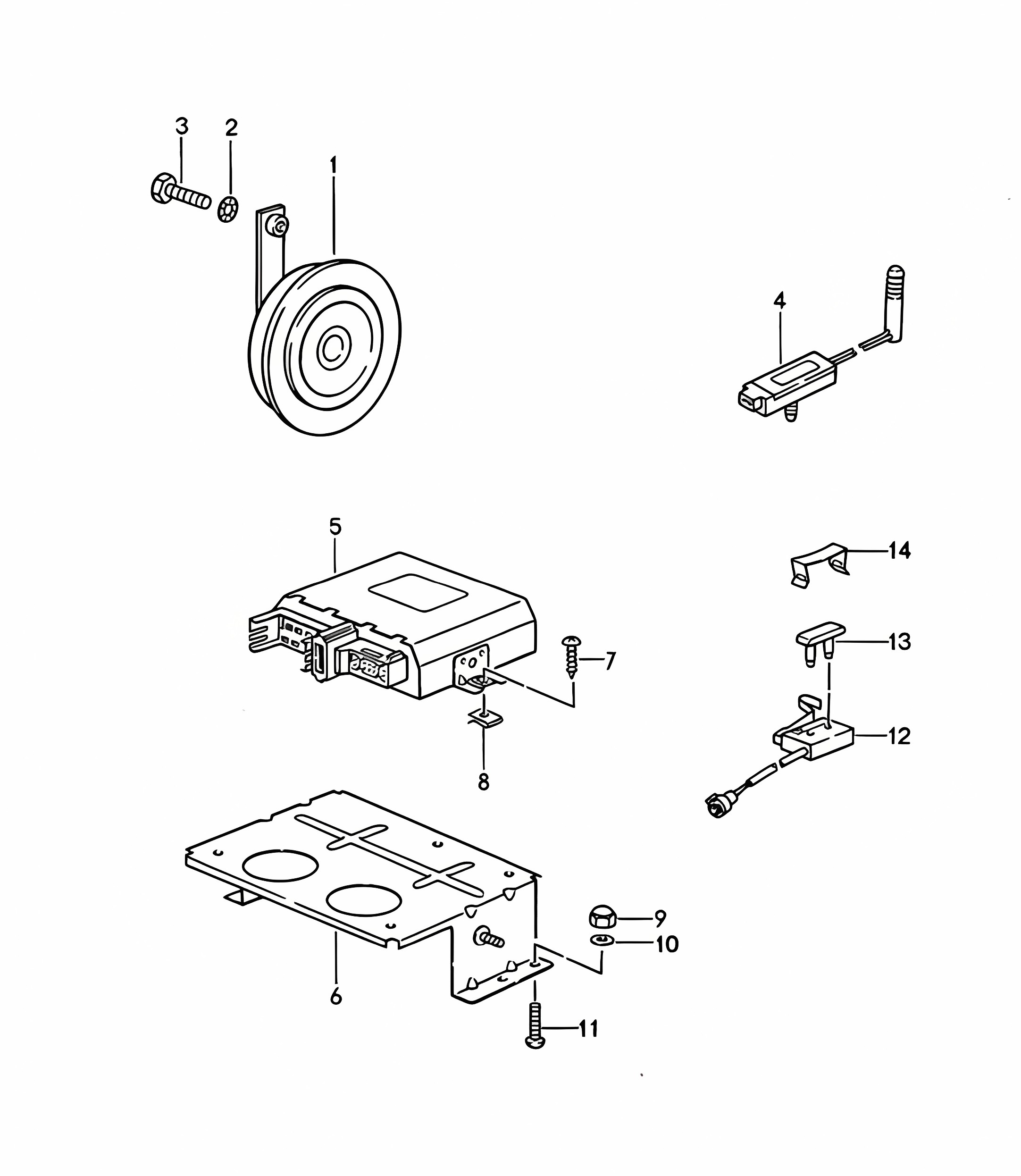 Alarm system 968 1992-95