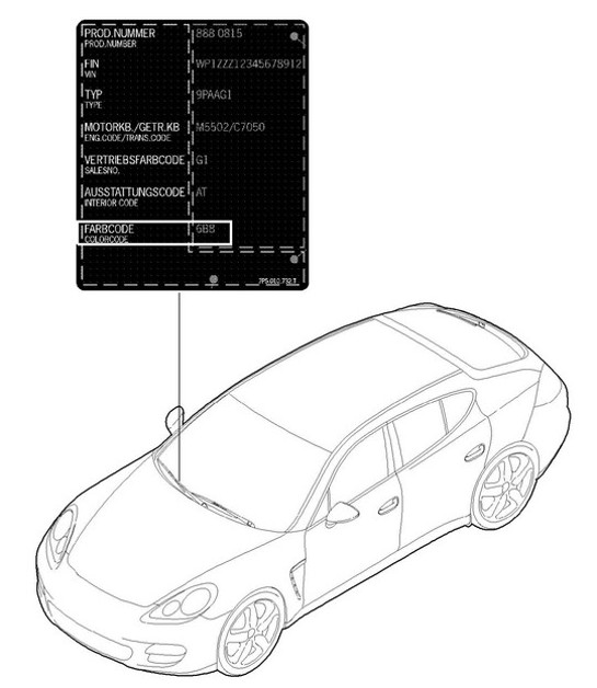 Diagram 004-000 Porsche Cayman 718C (982C) 2017>> Accessories & others 