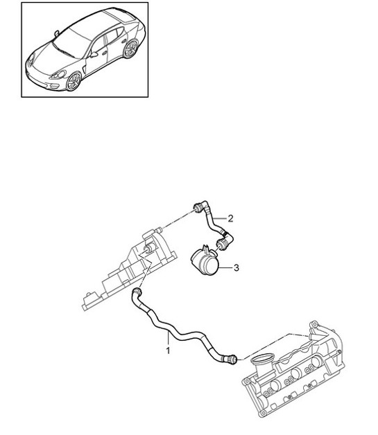 Diagram 107-026 Porsche 911 & 912 (1965-1989) Engine