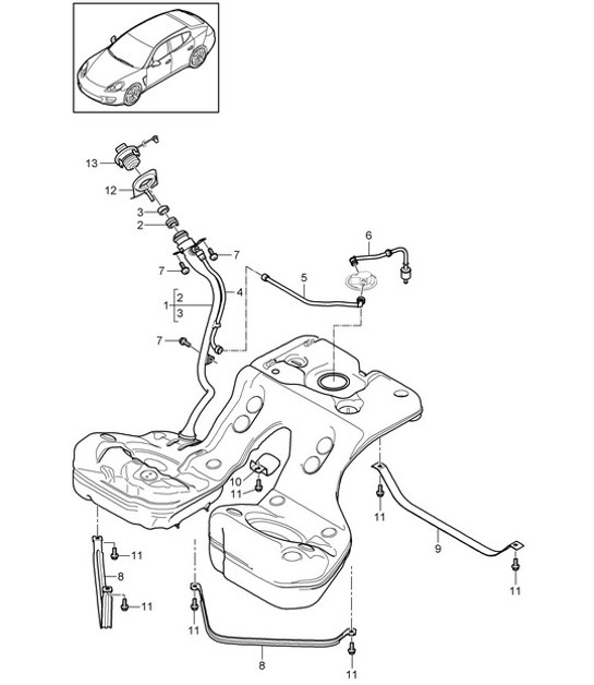 Diagram 201-005 Porsche Macan-e (95C) Electric 2024>> 