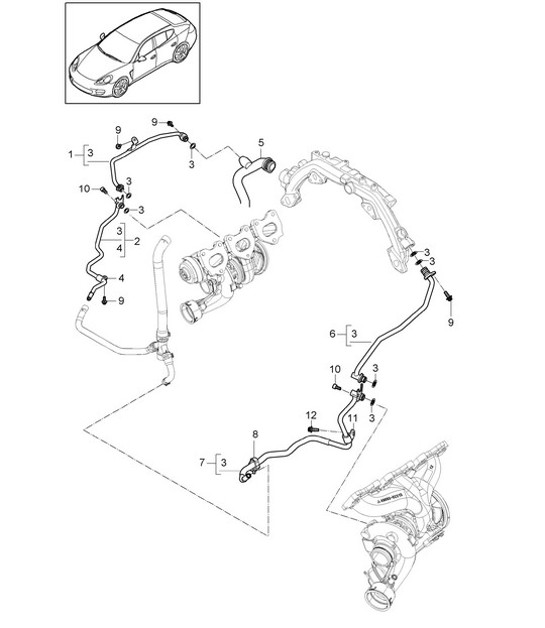 Diagram 202-096 Porsche Panamera 976 2023>> 