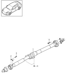 Cardan Panamera 970 (G1) 2010-16