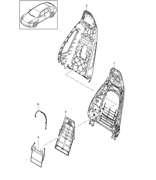 Diagram 817-004 Porsche 911 & 912 (1965-1989) Body