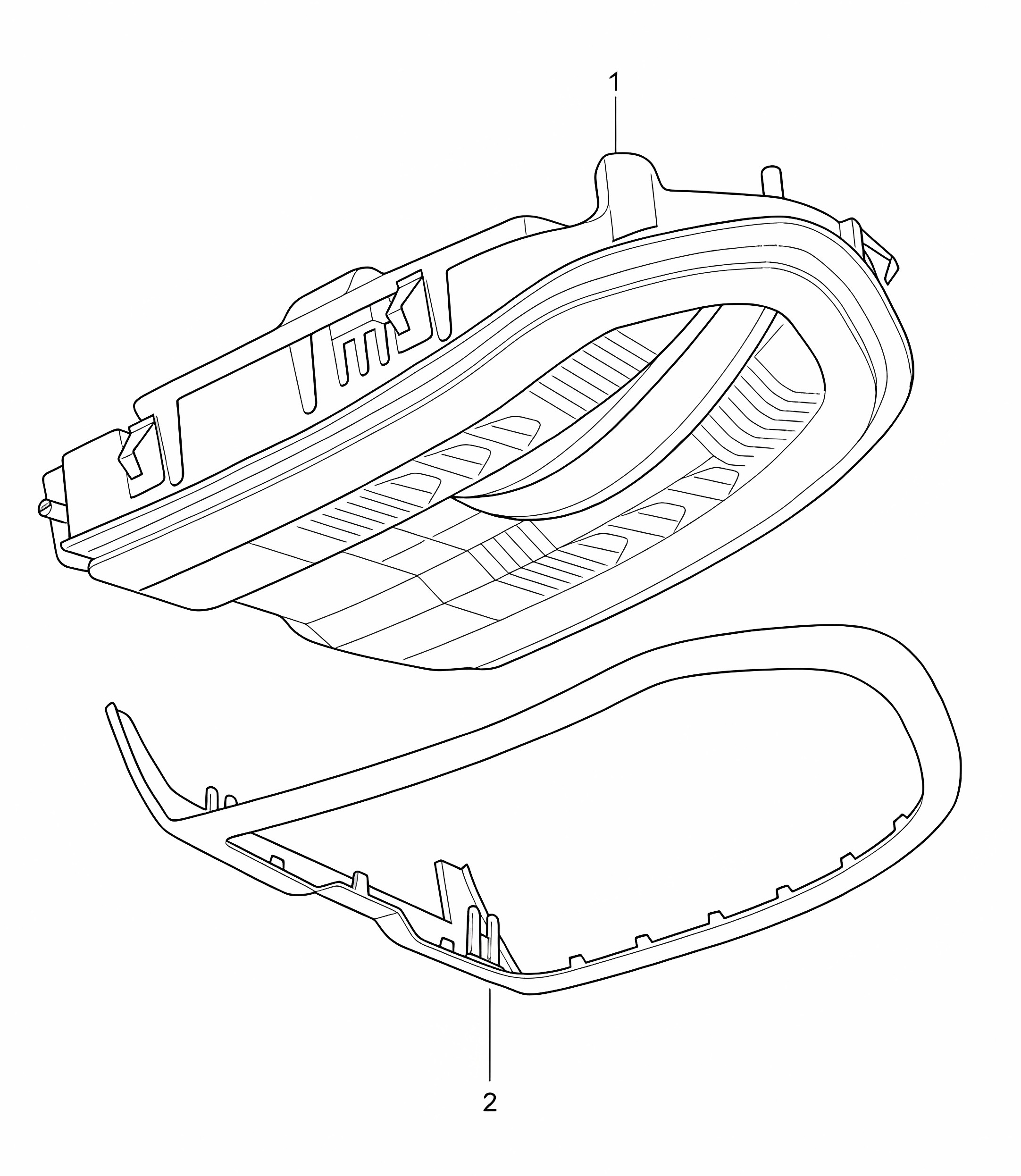 Console / Roof  (see workshop manual) (PR:193, Japan Version) Panamera 970 (G1) 2010-16