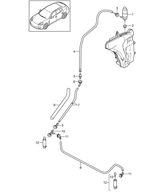 Diagram 904-020 Porsche Panamera 976 2023>> 