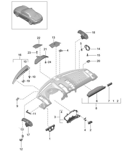 Diagram 809-005 Porsche Panamera 976 2023>> 