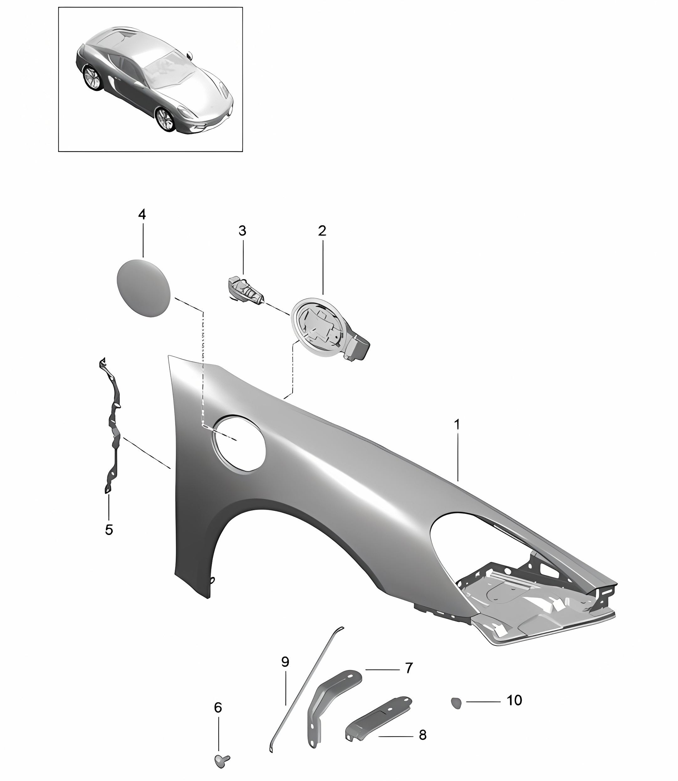 Wing  981C Cayman / Cayman S 2014-16