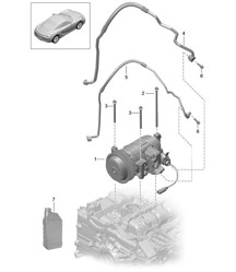 Compresseur / Climatisation 981 Cayman / Cayman S 2014-16