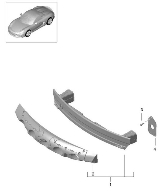 Diagram 802-020 Porsche 911 & 912 (1965-1989) Body