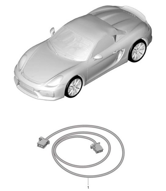 Diagram 902-060 Porsche 997 (911) MK1 2005-2008 Electrical equipment