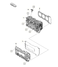 Cylinder head 718 (982) Boxster GTS 4.0 2017>>