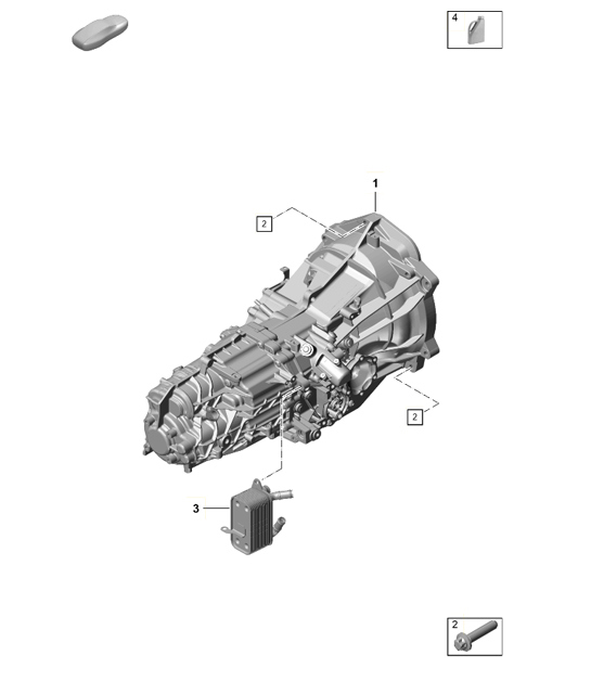 Diagram 302-001 Porsche Panamera 971 MK2 (2021-2023) 