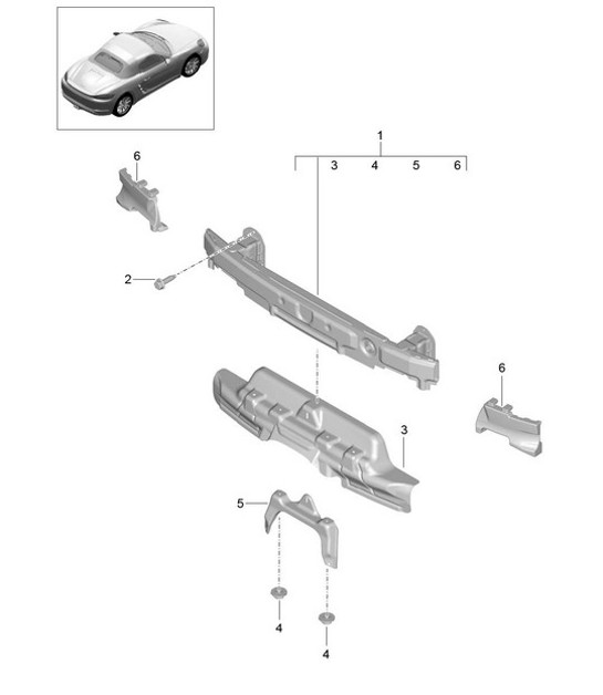 Diagram 802-070 Porsche Macan (95B) MK2 2019-2021 