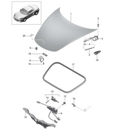 Front cover 718 (982) Boxster 2017>>