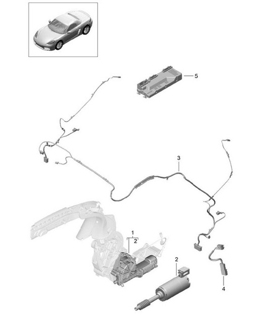 Diagram 811-020 Porsche 944 (1982-1991) 