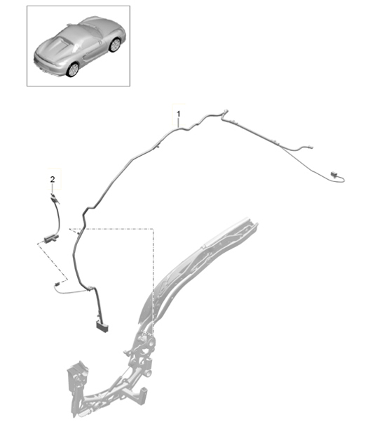 Diagram 811-022 Porsche Macan (95B) MK1 (2014-2018) Body