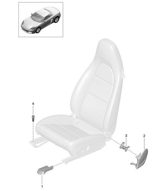 Diagram 817-000 Porsche 911 & 912 (1965-1989) Body
