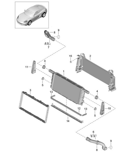 Diagram 105-017 Porsche 911 & 912 (1965-1989) Engine