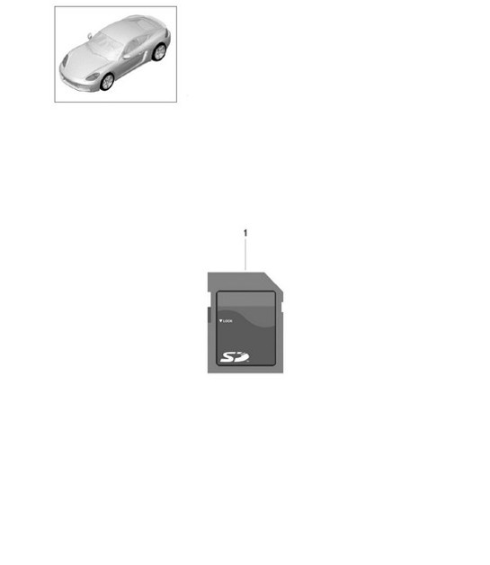 Diagram 911-001 Porsche Macan (95B) MK1 (2014-2018) Electrical equipment