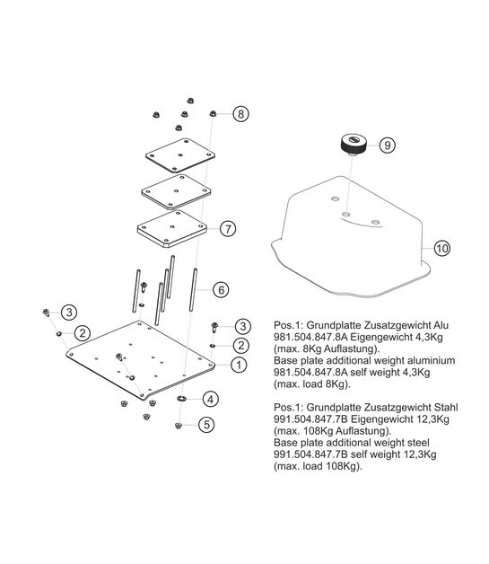 Diagram 0.0-07 Porsche 911 & 912 (1965-1989) Accessories & others 