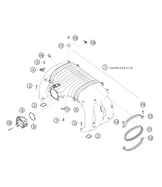 Diagram 1.1-21 Porsche 911 & 912 (1965-1989) Engine