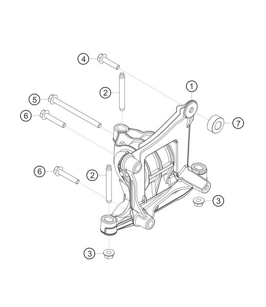 Diagram 1.1-25 Porsche 993 (911) RS 1994-97 Engine