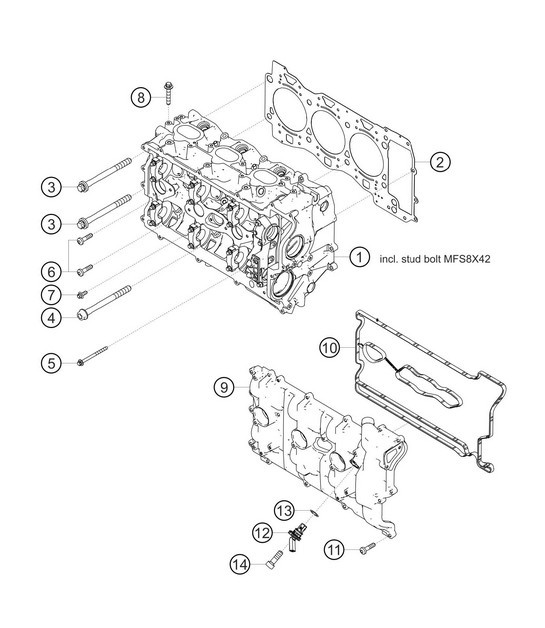 Diagram 1.1-05 Porsche 911 1978-1983 3.0L / SC Engine