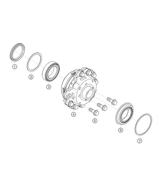 Diagram 3.3-03 Porsche 356 (1950-1965) Transmission