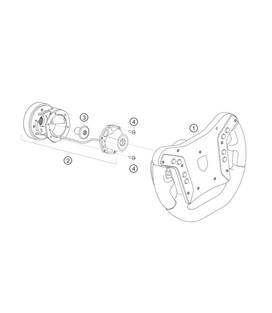 Diagram 4.4-09 Porsche 997 MK1 Carrera 2 3.6L 2005-08 Front Axle, Steering 