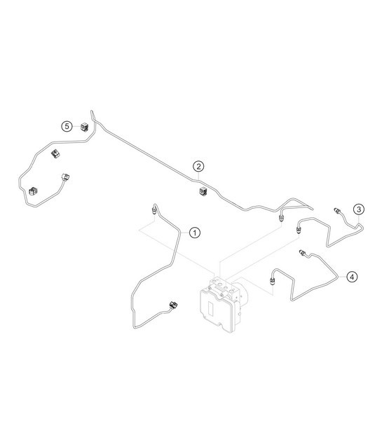 Diagram 6.6-04 Porsche Cayenne 9PA (955) 2003-2006 Wheels, Brakes