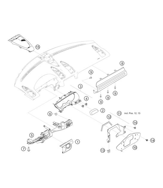 Diagram 8.8-25 Porsche 911 1978-1983 3.0L / SC Body