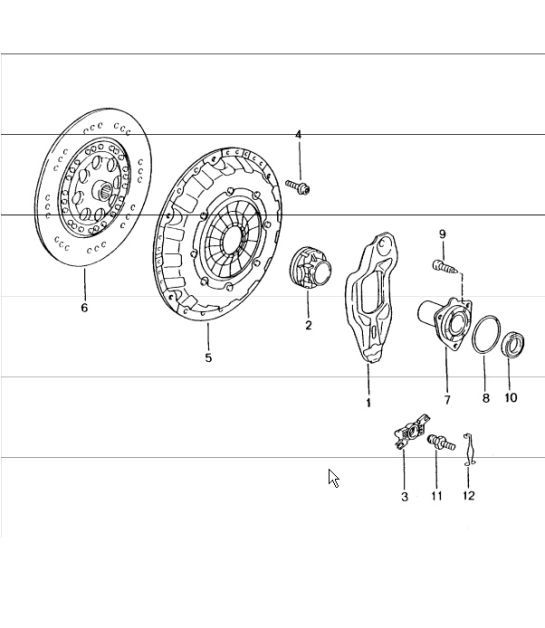 Diagram 301-01 Porsche Boxster 986/987/981 (1997-2016) Transmission