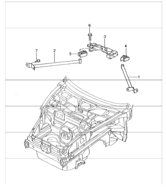 Diagram 801-15 Porsche 911 & 912 (1965-1989) Body