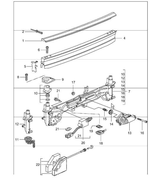 rear spoiler 986 Boxster 1997-04