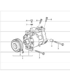 compressor 986 Boxster 1997-04