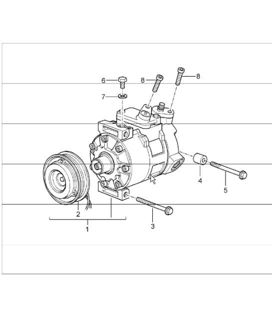 Diagram 813-15 Porsche 911 & 912 (1965-1989) Body