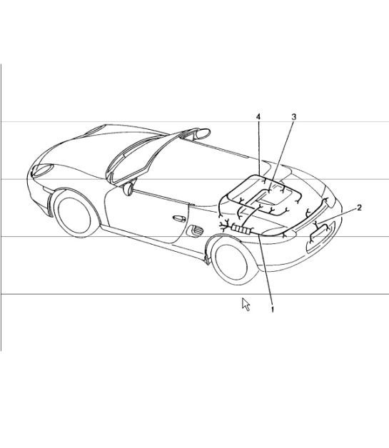 Diagram 902-20 Porsche Boxster 718 (982) 2017>> Electrical equipment