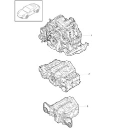 Replacement engine 987.2 Boxster / Boxster S 2009-12