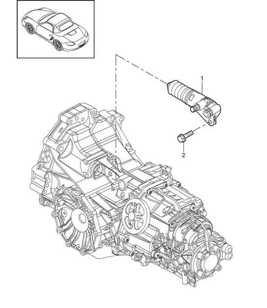 Diagram 301-005 Porsche 993 (911) (1994-1998) Transmission