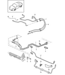 Direction assistée / Lignes 987.2 Boxster / Boxster S 2009-12